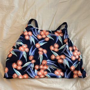 Patagonia Women's Nanogrip Nireta Swim Top Blue L